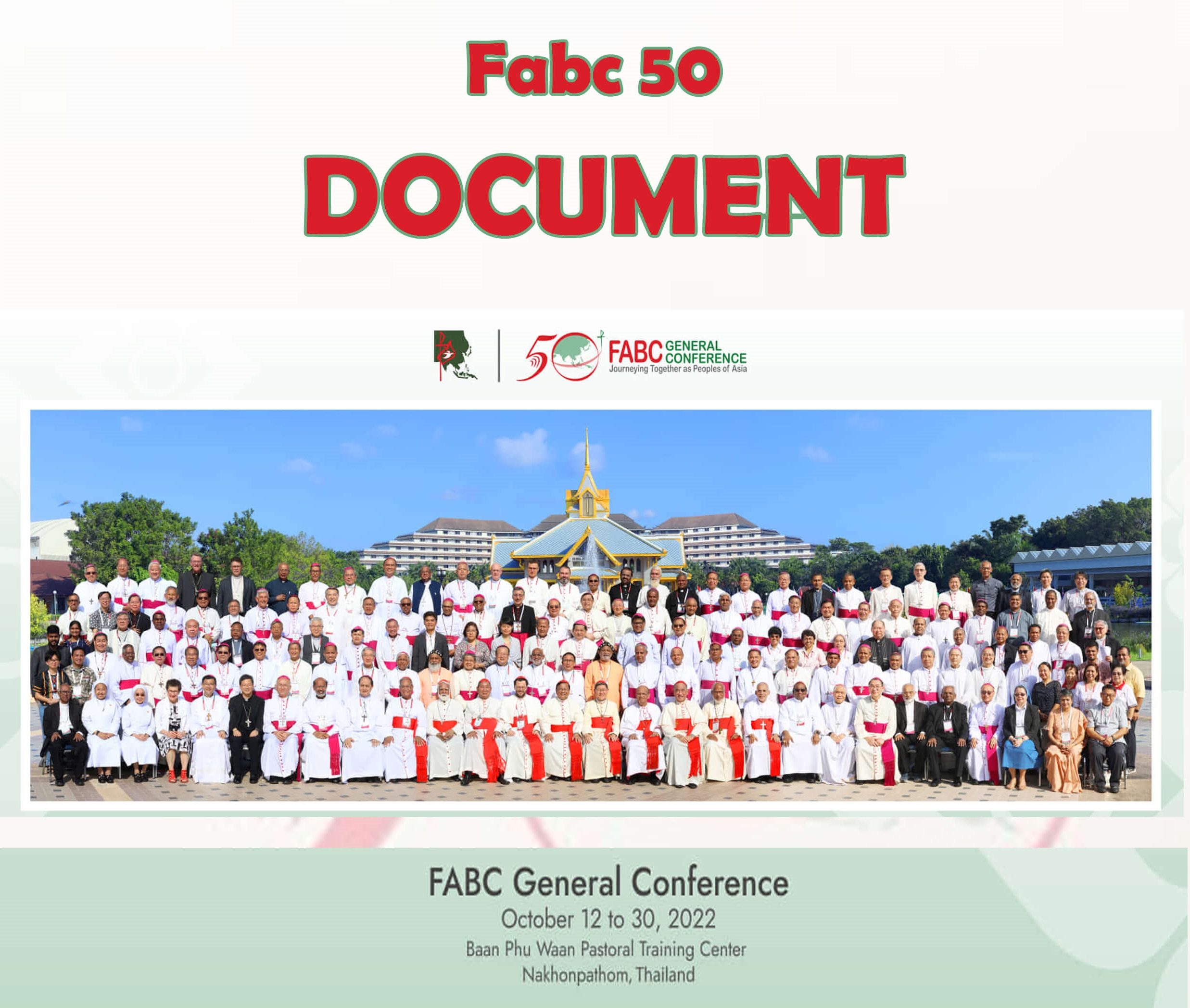 As for the tone, the FABC document tends to sermonize rather than provide guiding principles and orientations, even less concrete action plans.